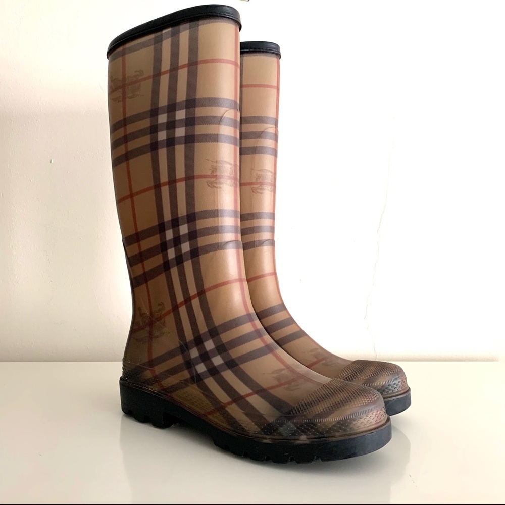 Authentic Burberry Rain Boots